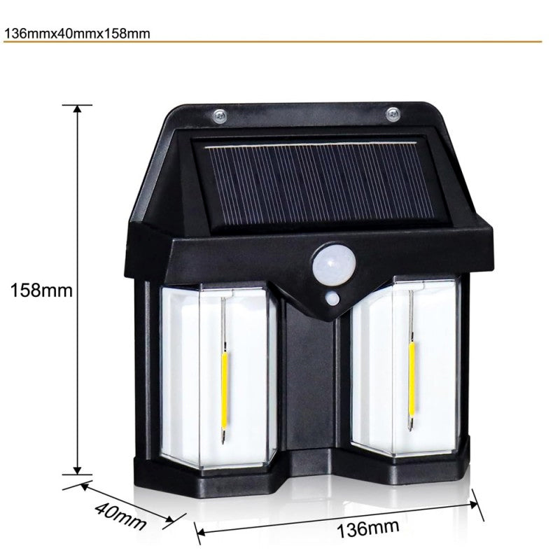Dual Head Solar Motion – Waterproof Outdoor