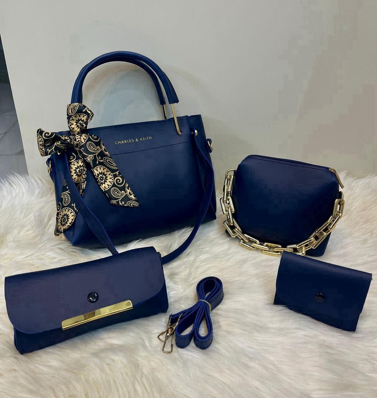Charles & keith 5Pc's Elegant Bag Set On Sale