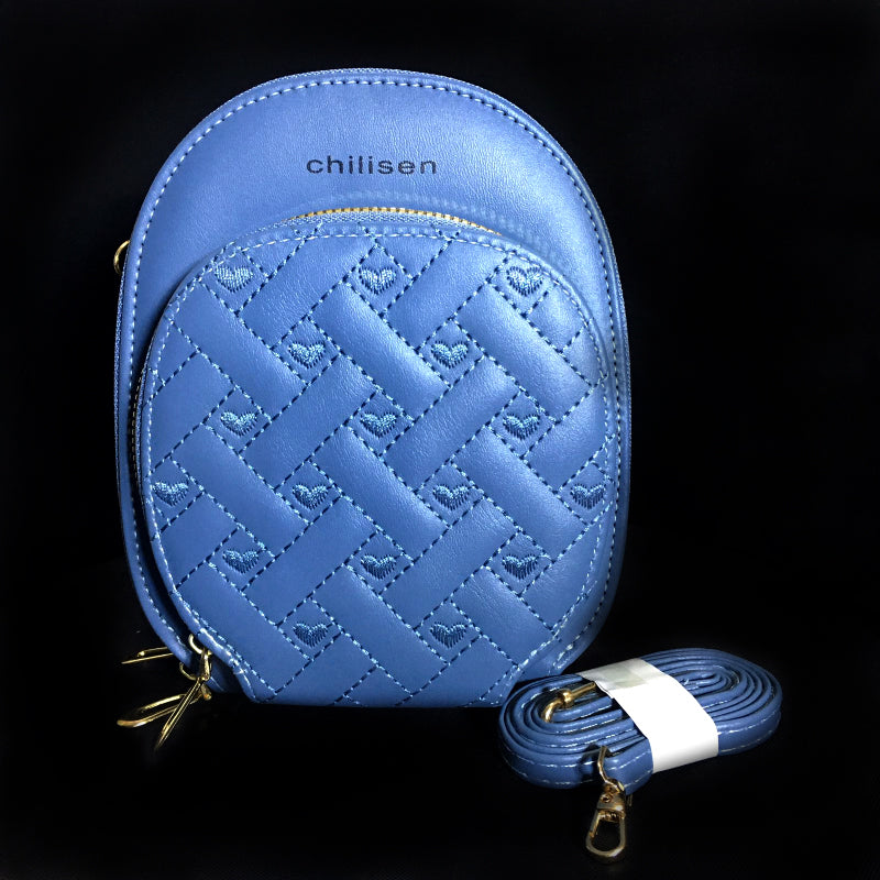 Stylish Three-Piece Handbag and Wallet Set for Women