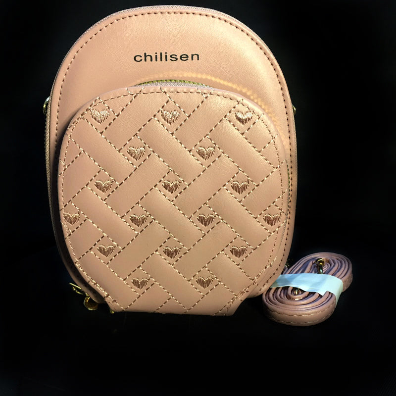 Stylish Three-Piece Handbag and Wallet Set for Women