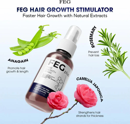 FEGPlus Beard & Hair Growth Serum