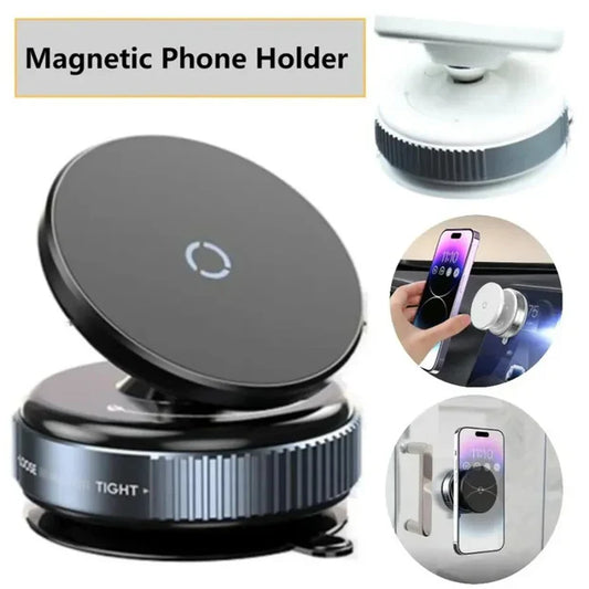 Magnetic Vaccum Car Phone Holder
