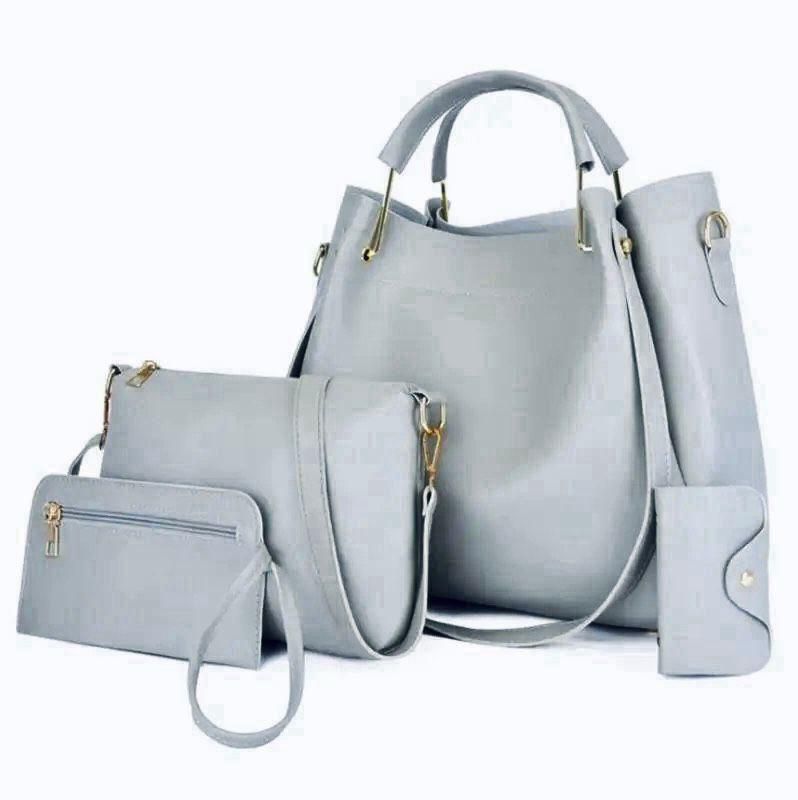 High Quality 3 Piece Synthetic Leather Shoulder Bag