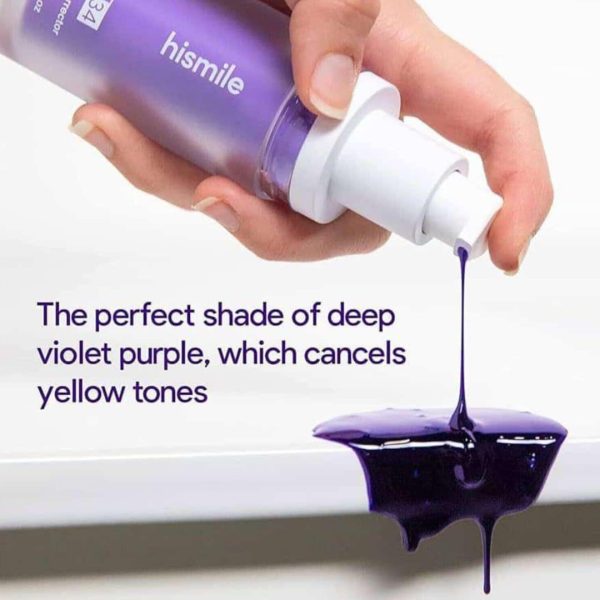 Hismile V34 Violet Toothpaste – Brighten Instantly, Shine Effortlessly